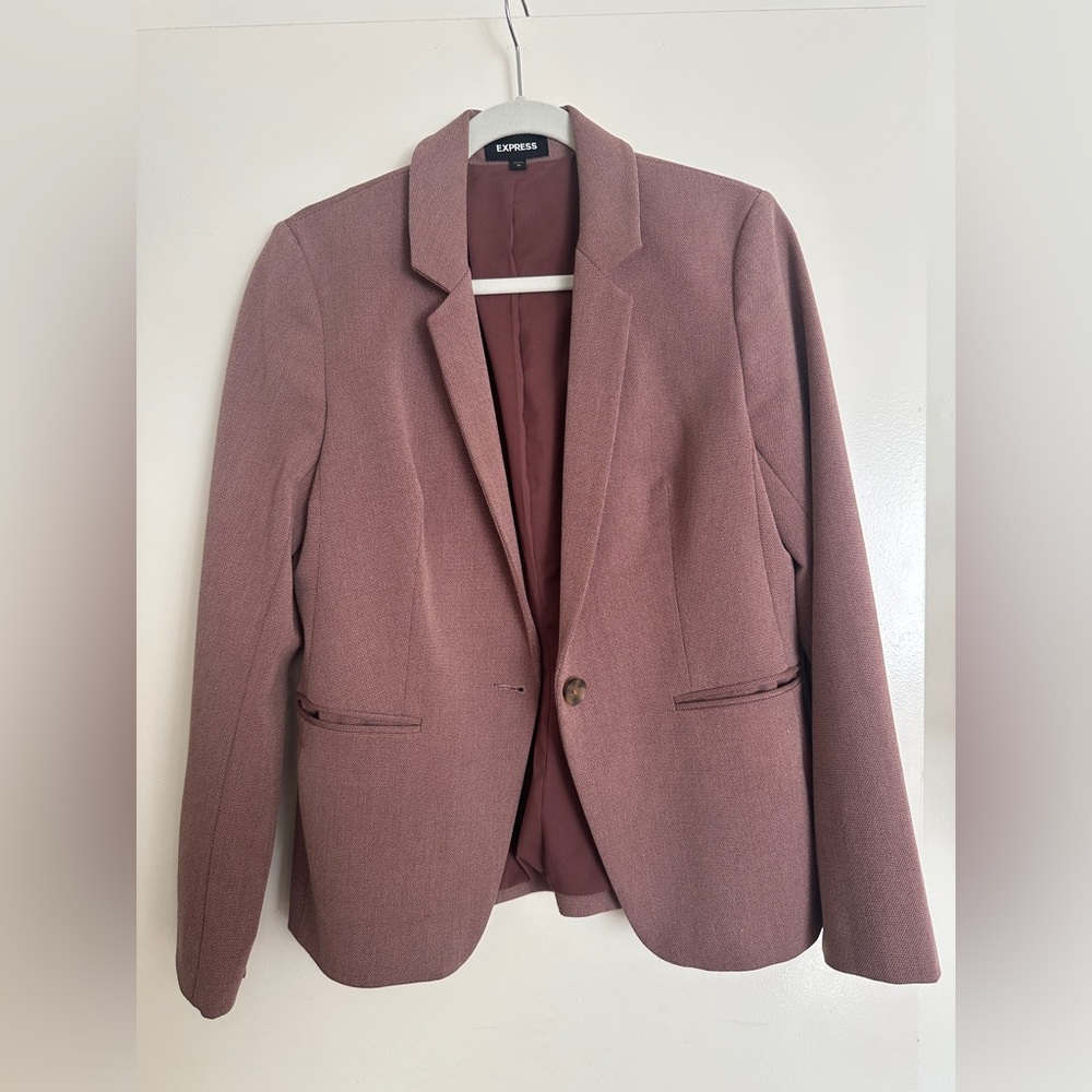 Express Women's Dusty Rose Blazer 10